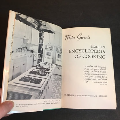 Meta Given's Modern Encyclopedia of Cooking - Meta Given - 2 Volumes - 1959