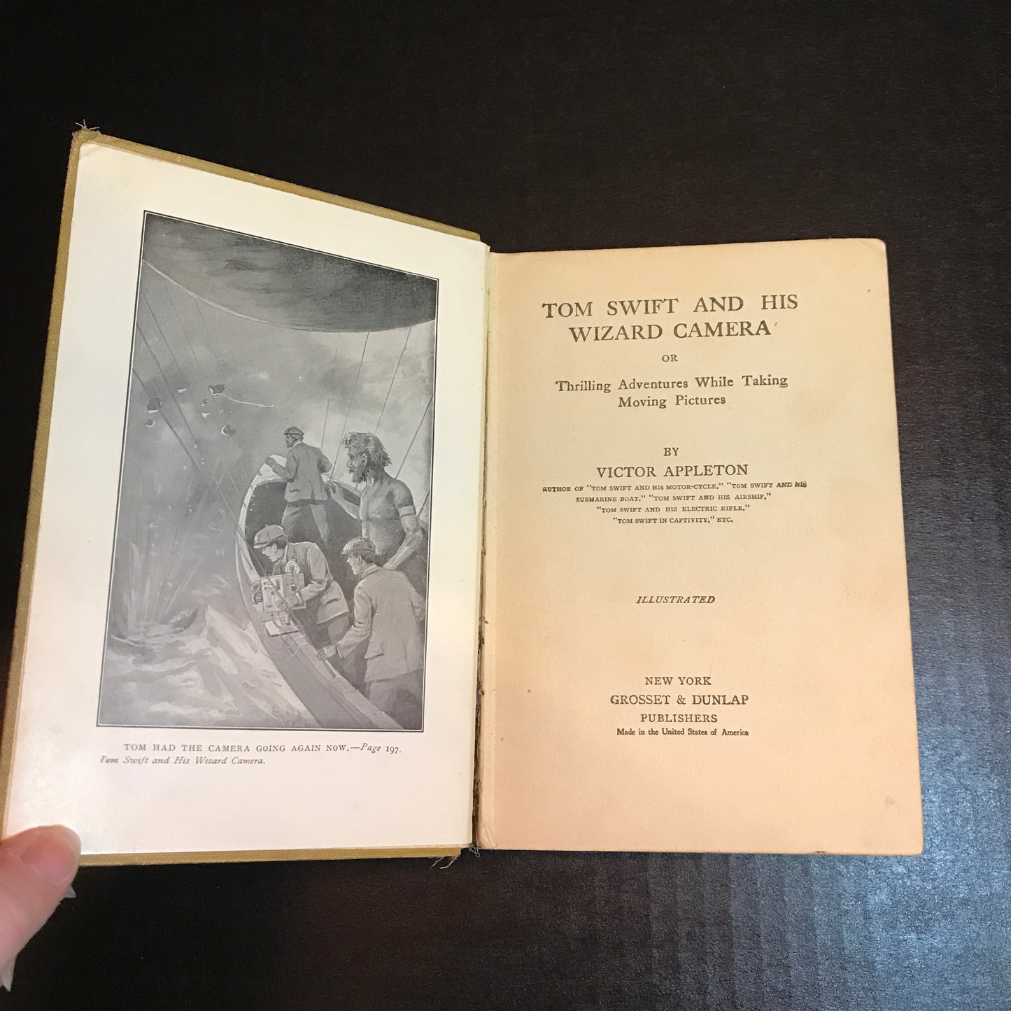 Tom Swift And His Wizard Camera - Victor Appleton - 1912