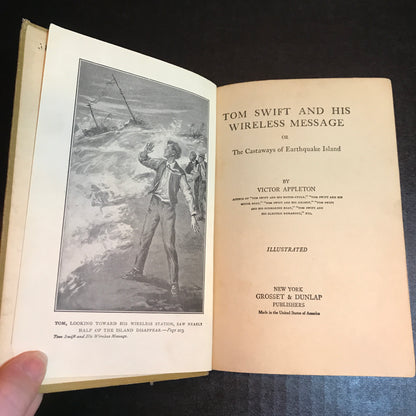 Tom Swift And His Wireless Message - Victor Appleton - 1911