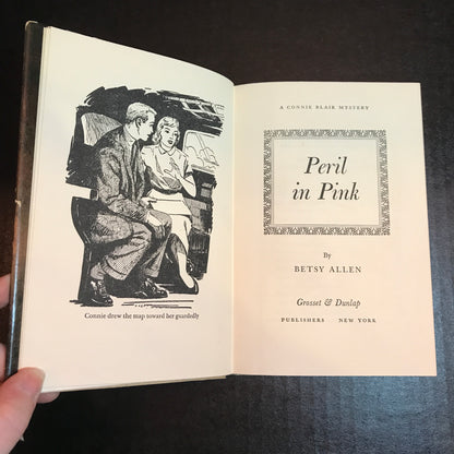 Connie Blair - Peril In Pink - Betsy Allen - DJ - 1955