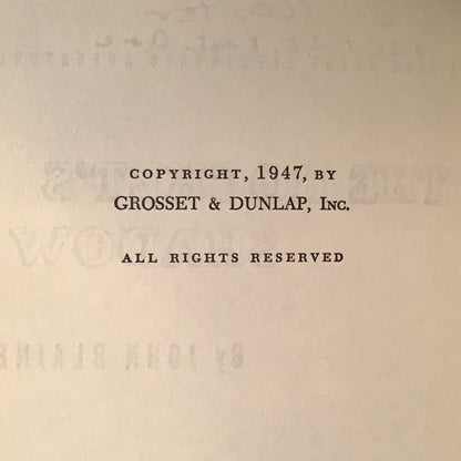 Rick Brant - The Rocket's Shadow - John Blaine - DJ - 1947