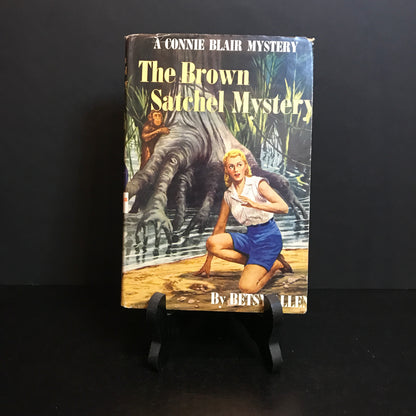 Connie Blair - The Brown Satchel Mystery - Betsy Allen - 1st Edition - DJ - 1954