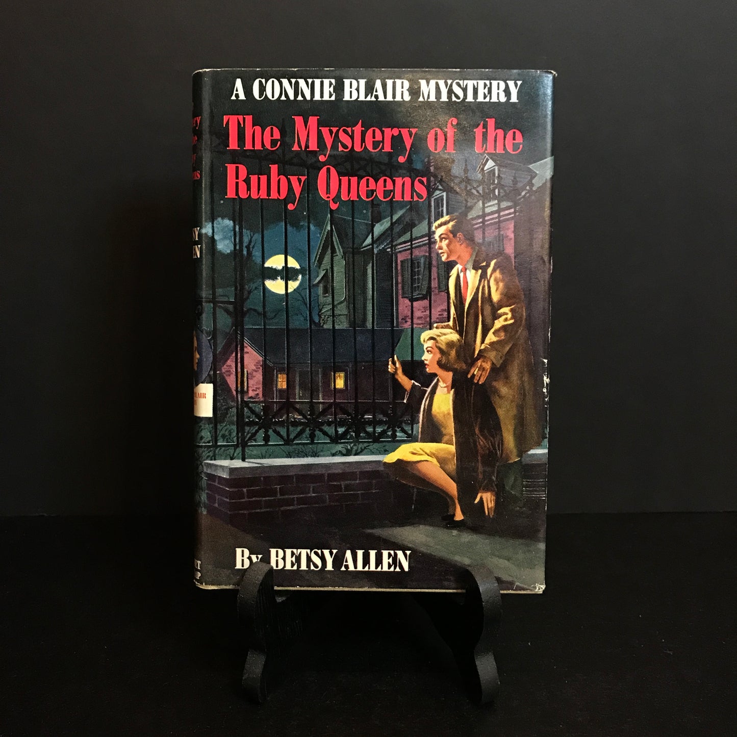 Connie Blair - The Mystery of the Ruby Queens - Betsy Allen - 1st Edition - DJ - 1958