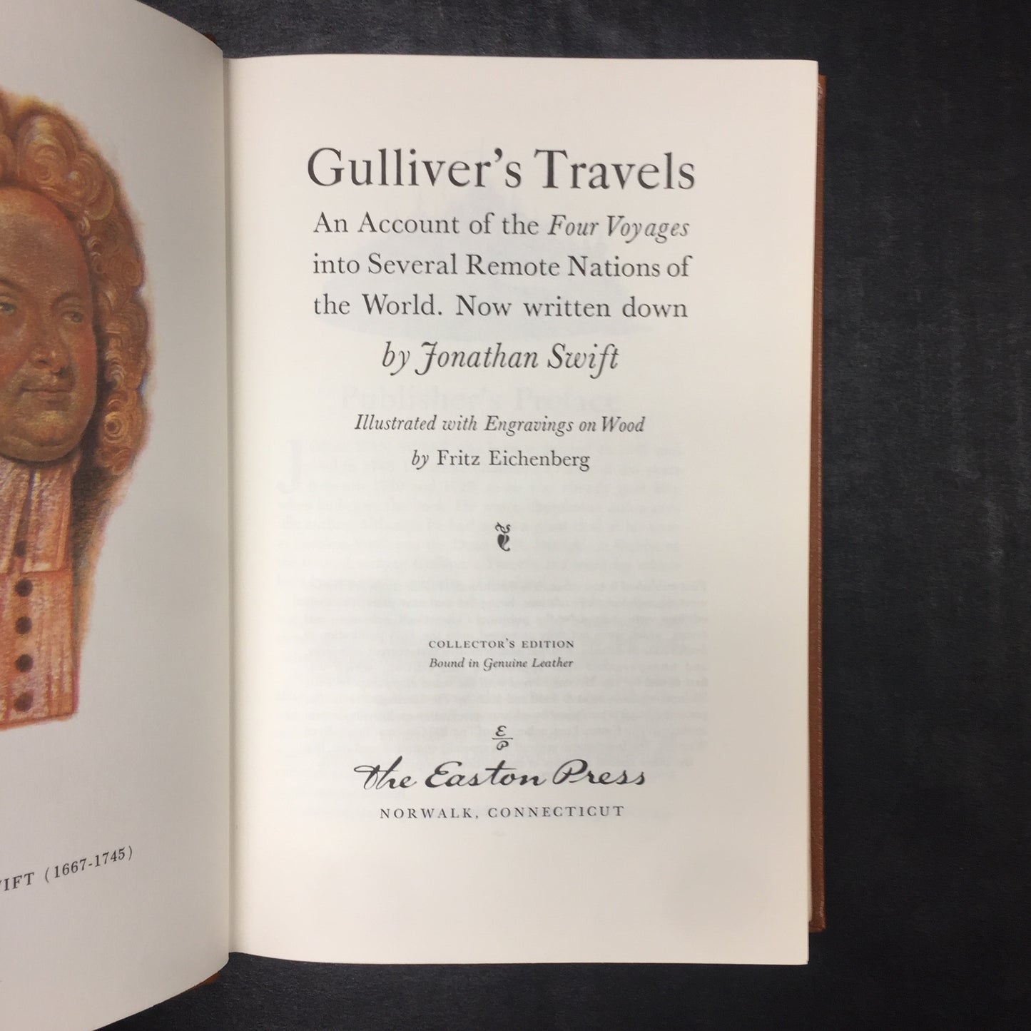 Gulliver's Travels - Jonathan Swift - Easton Press - 1976