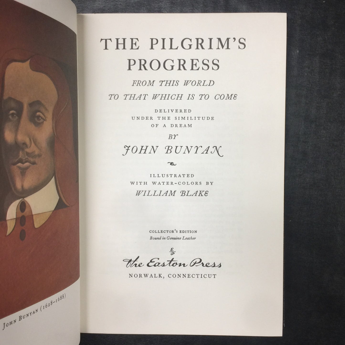 The Pilgrim's Progress - John Bunyan - Easton Press - 1979