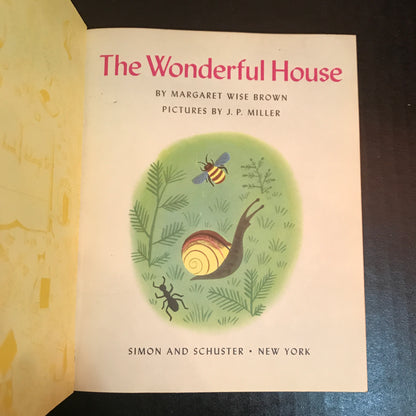 The Wonderful House - Margaret Wise Brown - 'A' Print - 1950