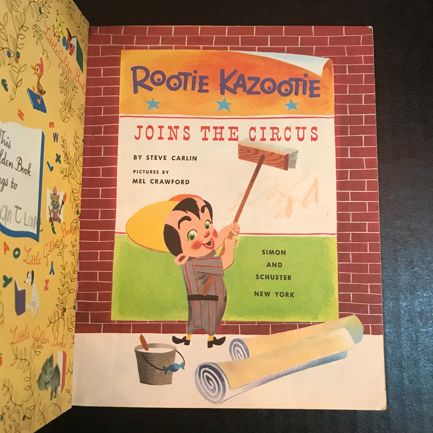 Rootie Kazootie Joins The Circus - Steve Carlin - "A" Print - 1955