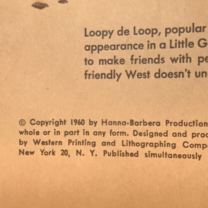 Loopy de Loop Goes West - Kathryn Hitte - "A" Print - 1960