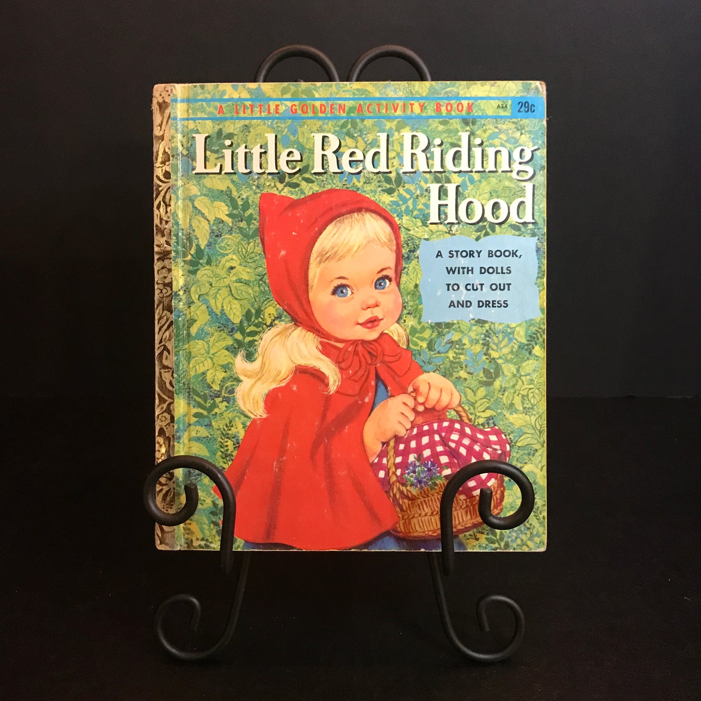 Little Red Riding Hood - Golden Press - Illustrated by Sharon Koester - "C" Print - 1959