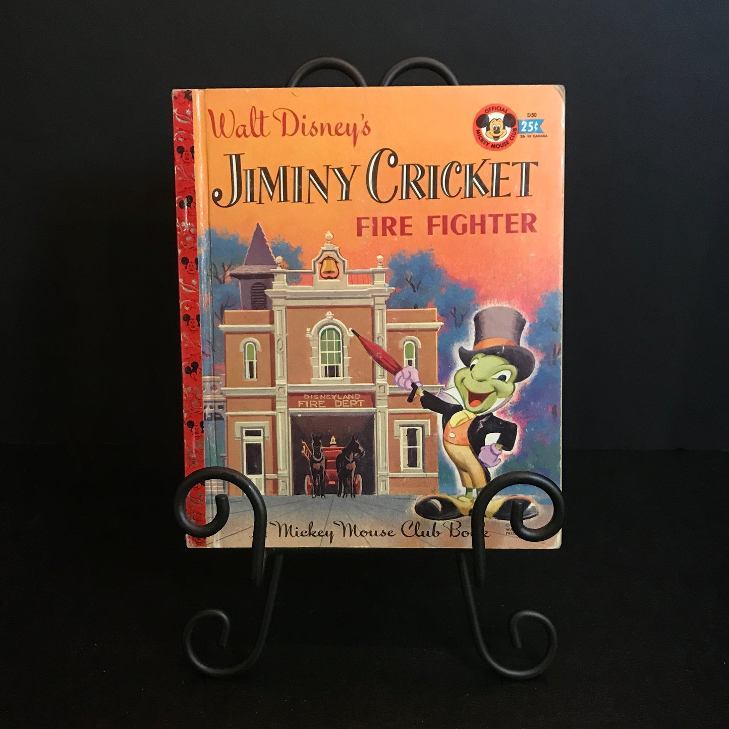 Jiminy Cricket: Fire Fighter - Annie North Bedford - "A" Print - 1956