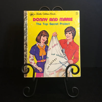 Donny and Marie: The Top Secret Project - Laura French - First Edition - 1977