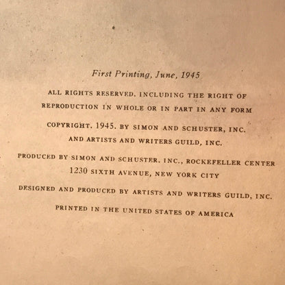 Tootle - Gertrude Crampton - First Printing - 1945