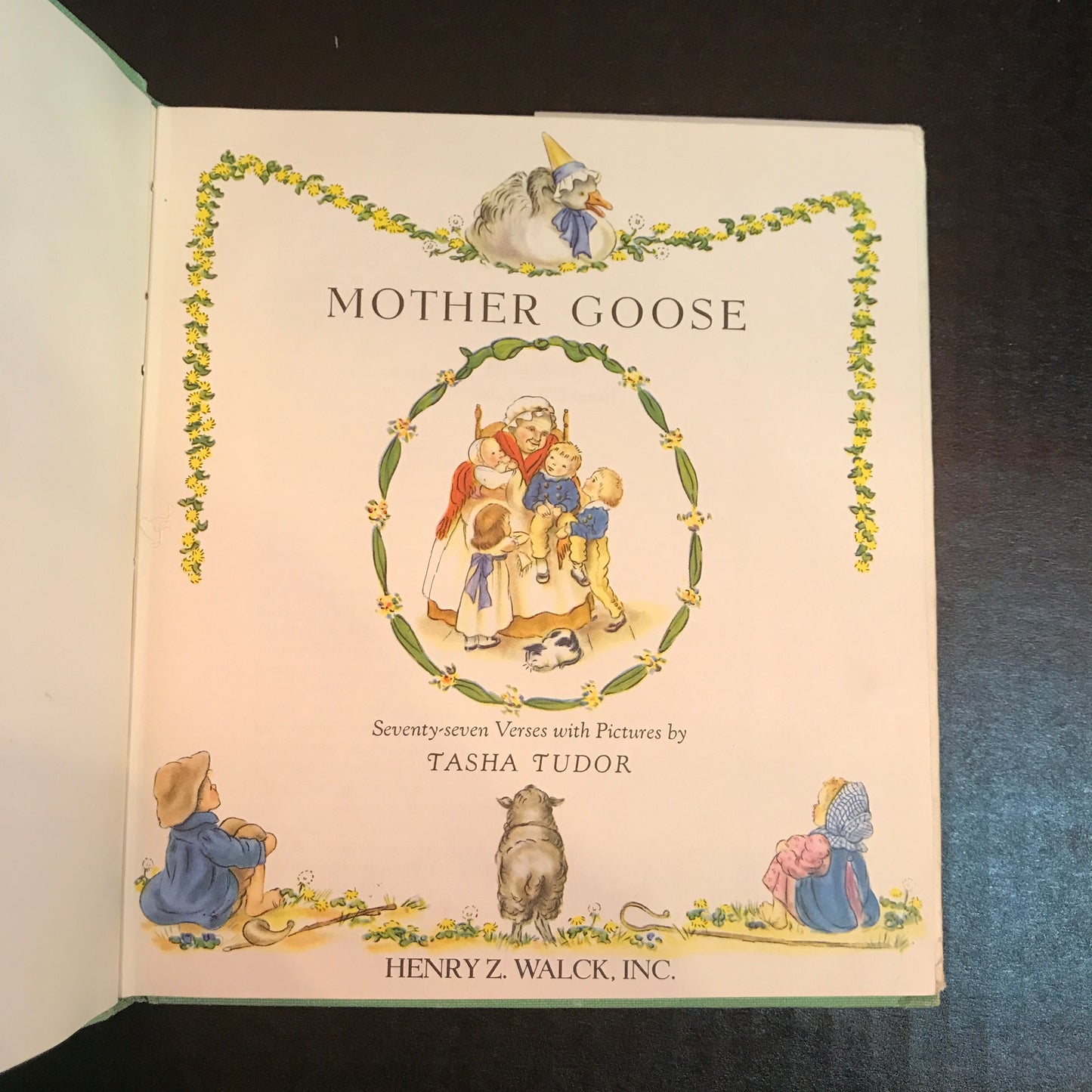 Mother Goose - Illustrated by Tasha Tudor - 1944