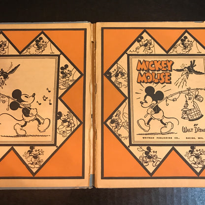 Mickey Mouse - Walt Disney - Scarce - First Edition - 1936