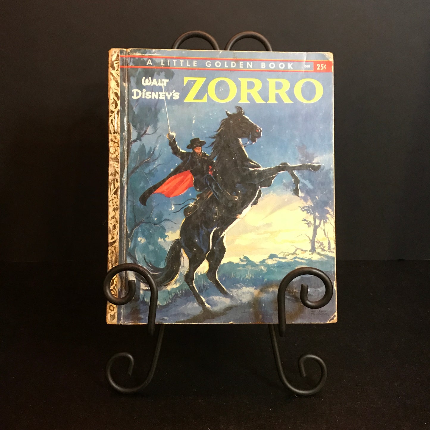 Zorro - Charles Spain Verral - "A" Print - 1958