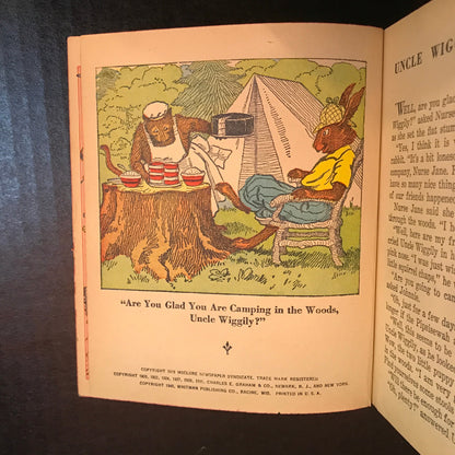 Uncle Wiggily Goes Camping - Howard R. Garis - 1940