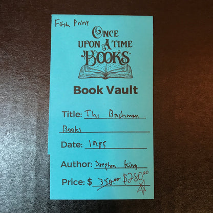 The Bachman Books- Stephen King - Fifth Print - 1985