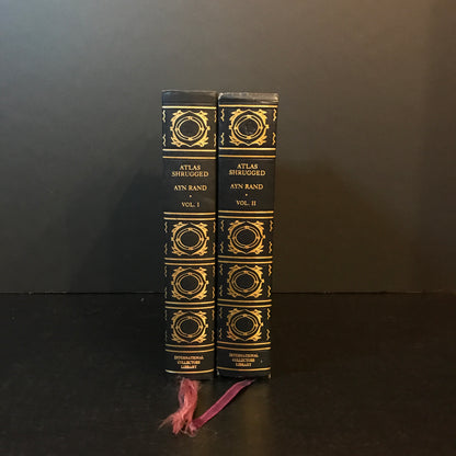 Atlas Shrugged - Ayn Rand - International Collectors Library - 2 Volume Set - 1957