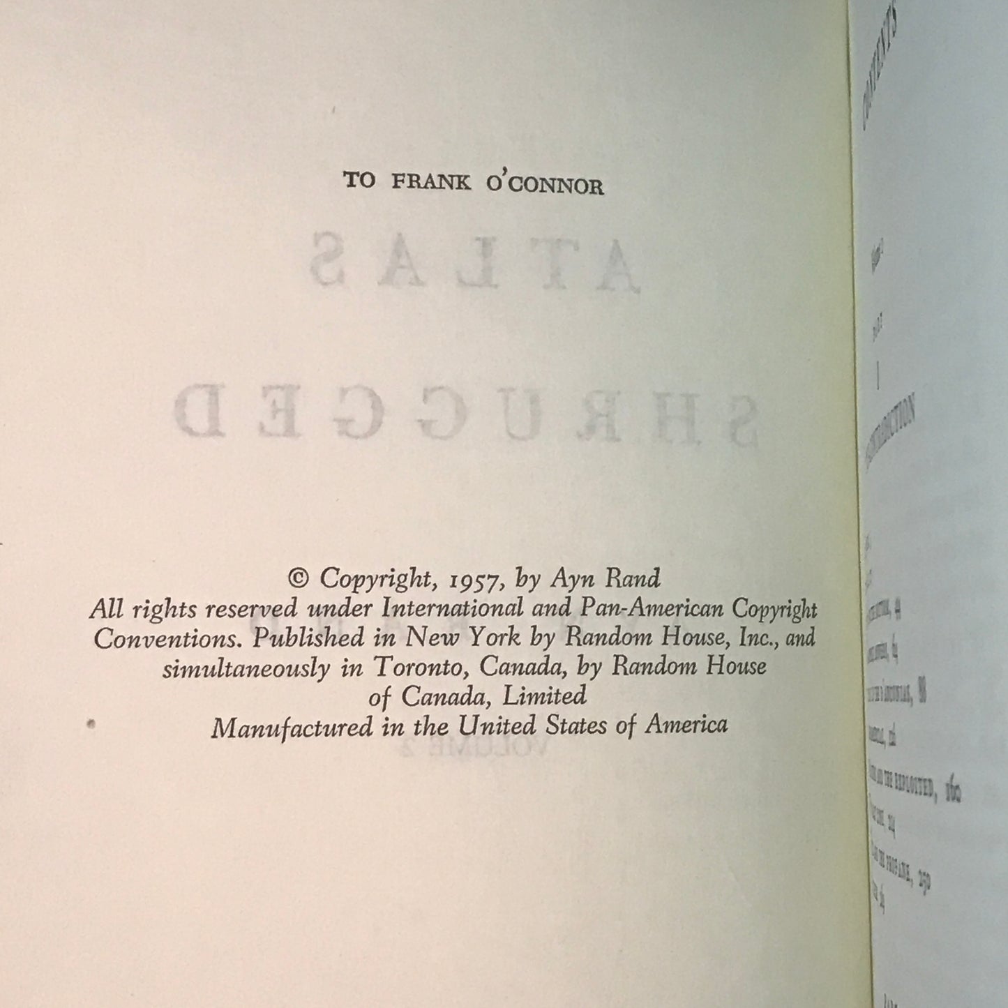 Atlas Shrugged - Ayn Rand - International Collectors Library - 2 Volume Set - 1957