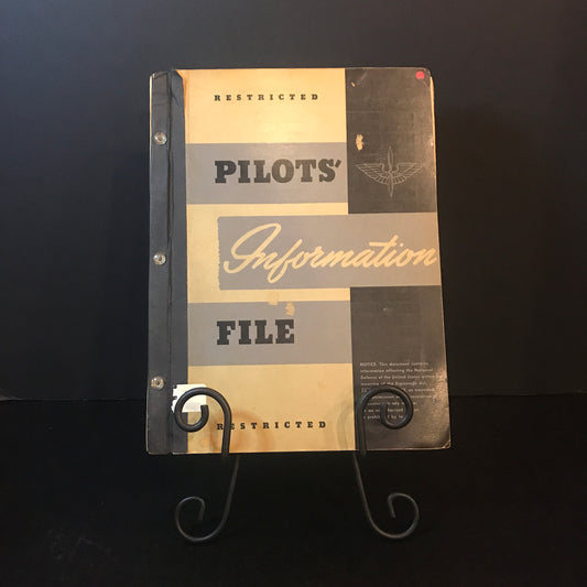 Restricted Pilots' Information File - Army Air Force - 1945