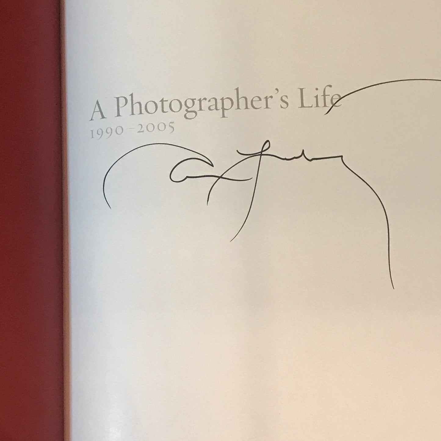 A Photographer's Life: 1990-2005 - Annie Leibovitz - Signed - 1st Edition - 2006