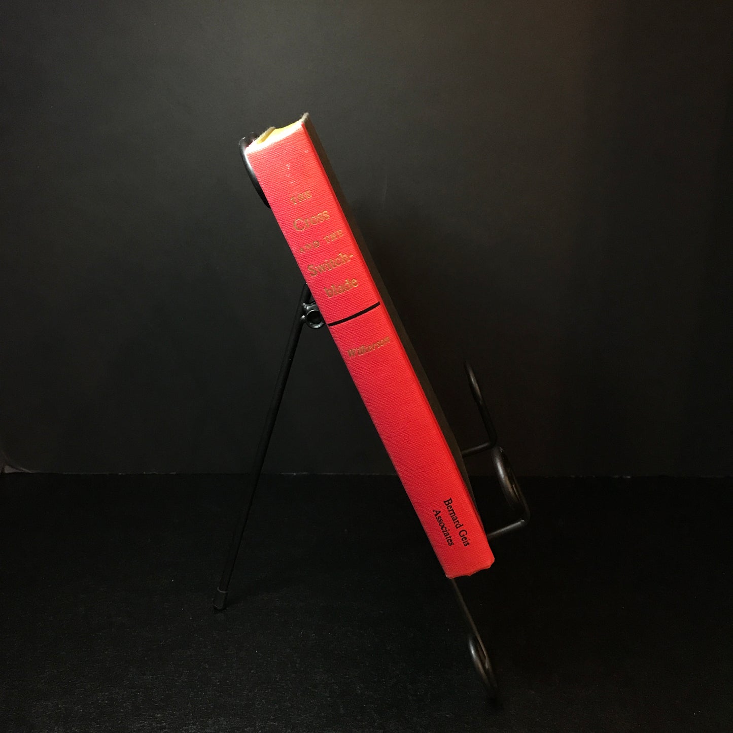 The Cross and the Switchblade - David Wilkerson - Signed - 1963