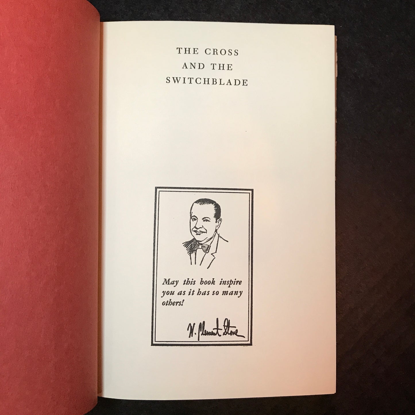 The Cross and the Switchblade - David Wilkerson - Signed - 1963