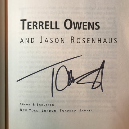 T. O. - Terrell Owens - Signed - First Edition - 2006