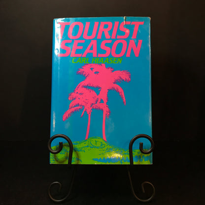 Tourist Season - Carl Hiaasen - First Edition - 1986
