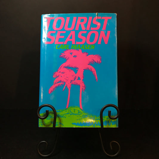 Tourist Season - Carl Hiaasen - First Edition - 1986