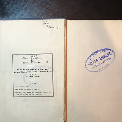 The Uncalled - Paul Laurence Dunbar - First Edition - Ex-Library - 1898