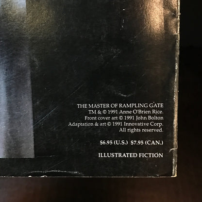 The Master of Rampling Gate - Anne Rice - First Edition - 1991