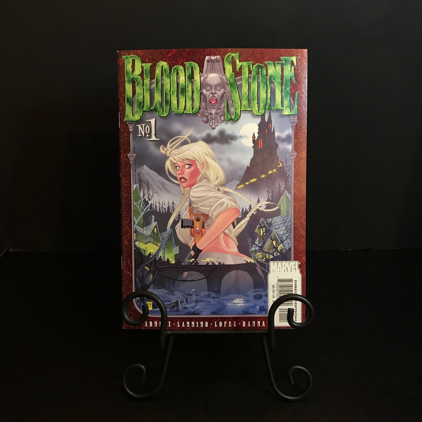 Bloodstone #1 - Dan Abnett and Andy Lanning - First Appearance of Elsa Bloodstone - 2001