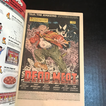 The Amazing Spider-Man #316 - David Michelinie - First Venom Cover - 1989