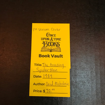 The Amazing Spider-Man #316 - David Michelinie - First Venom Cover - 1989