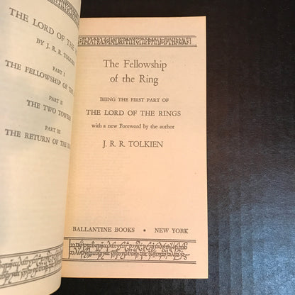 The Hobbit and The Lord of the Rings Box Set - J. R. R. Tolkien - 1974