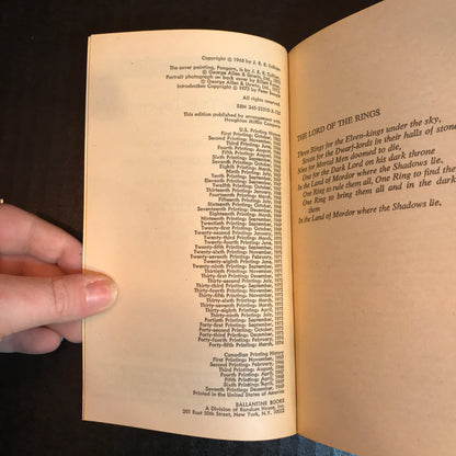 The Hobbit and The Lord of the Rings Box Set - J. R. R. Tolkien - 1974