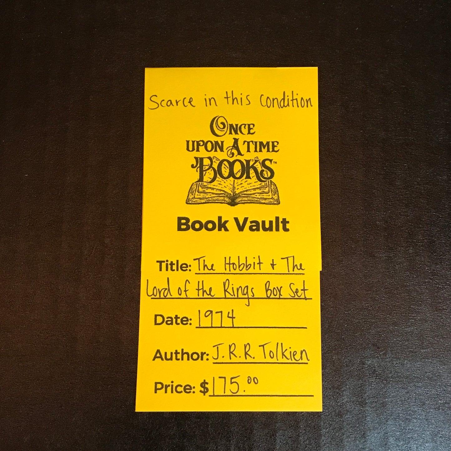 The Hobbit and The Lord of the Rings Box Set - J. R. R. Tolkien - 1974