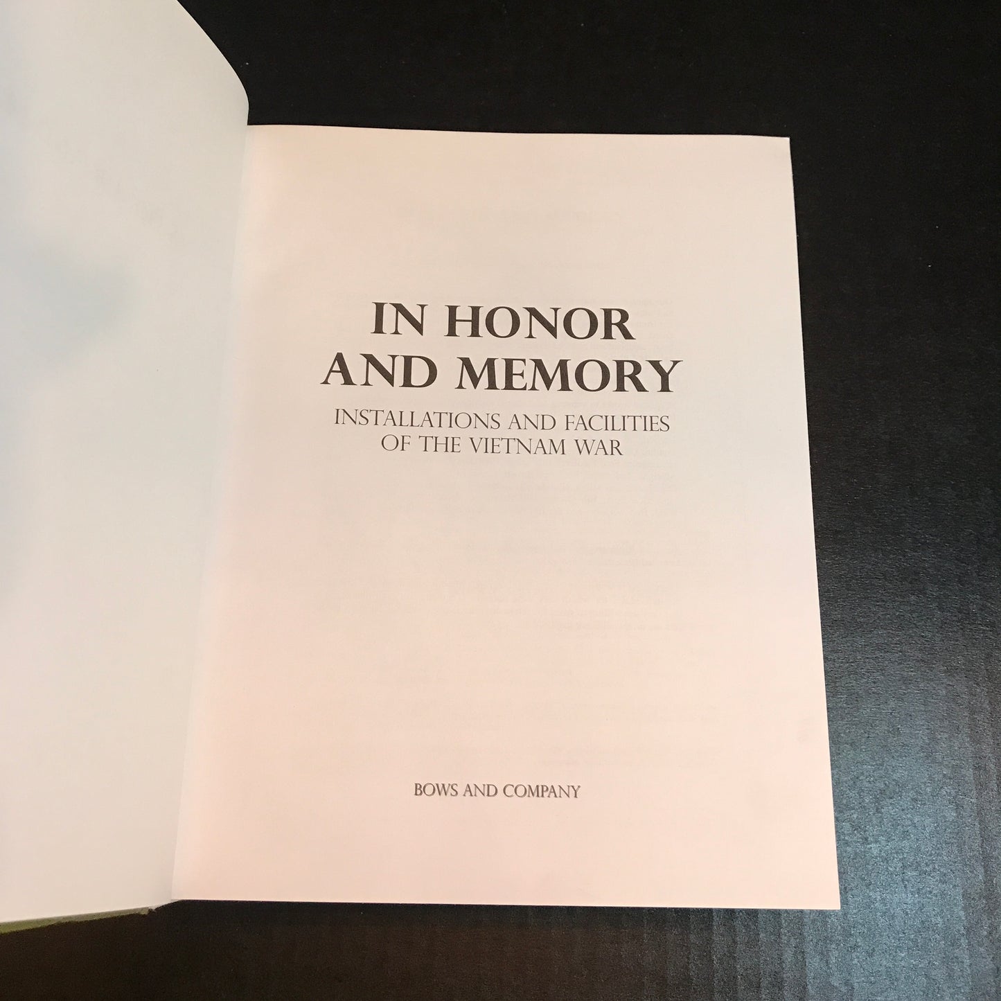 In Honor and Memory - Master Sergeant Ray A. Bows and Pia Bows - 2015