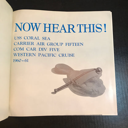 Now Hear This! - US Navy - Daito Art Printing Co. - 1961