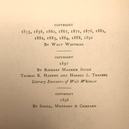 Selections from the Prose and Poetry of Walt Whitman - Walt Whitman - 1898