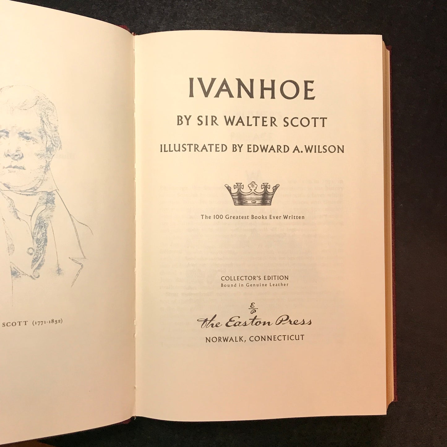 Ivanhoe - Easton Press - Sir Walter Scott - 1977