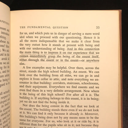An Introduction to Metaphysics - Martin Heidegger - First Edition - 2nd Print - 1959