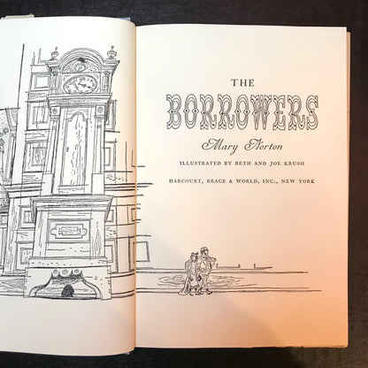 The Borrowers - Mary Norton - U.S. Edition - Early Print - 1953