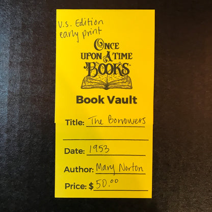 The Borrowers - Mary Norton - U.S. Edition - Early Print - 1953