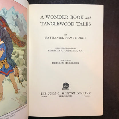A Wonder Book and Tanglewood Tales - Nathaniel Hawthorne - 1930