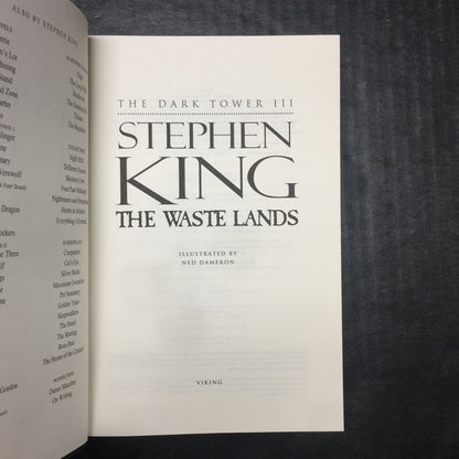 The Waste Lands - Stephen King - First Thus Edition - 2003