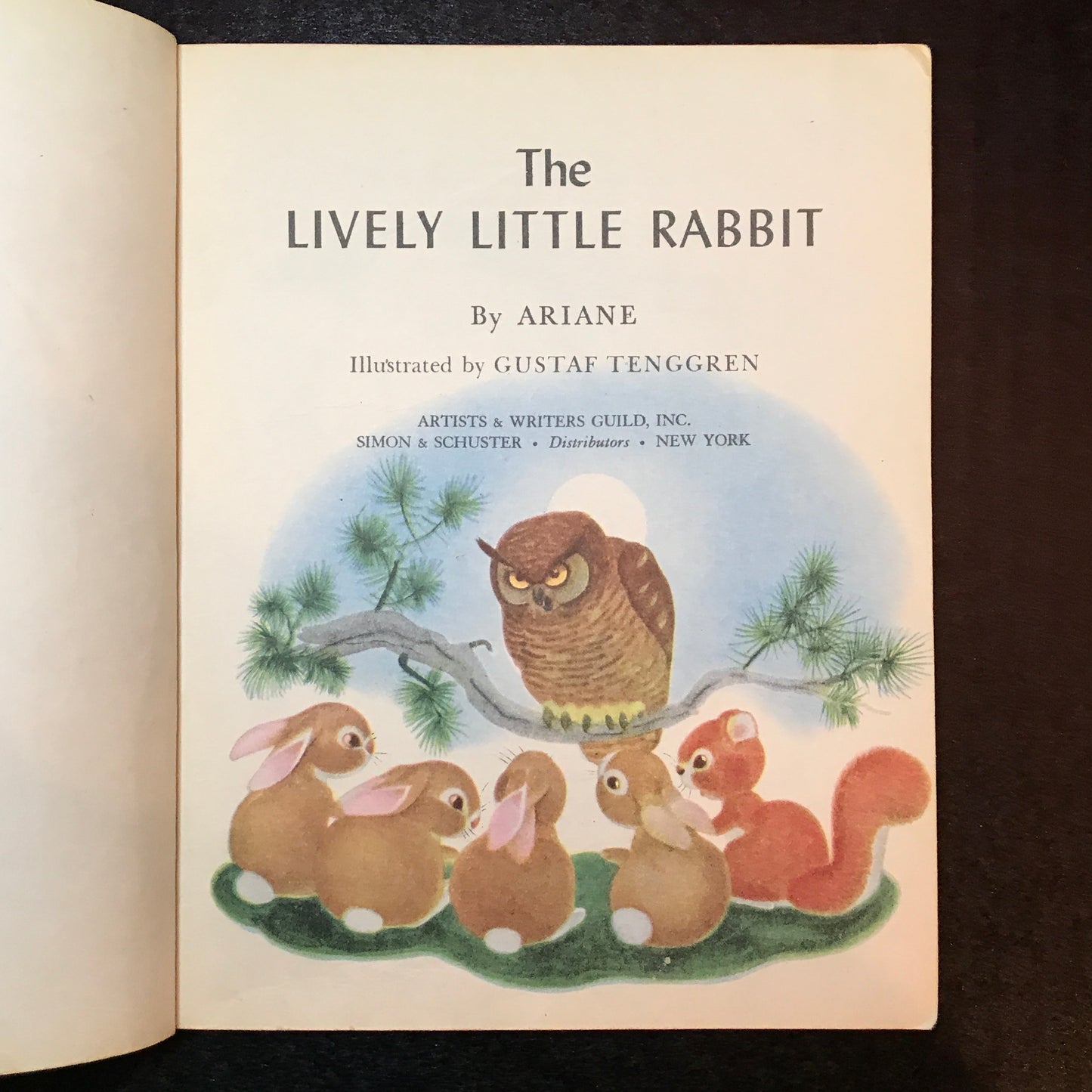 The Lively Little Rabbit - Ariane - 2nd Print - 1944
