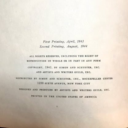 The Lively Little Rabbit - Ariane - 2nd Print - 1944