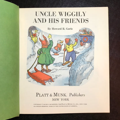 Uncle Wiggily and His Friends - Howard R. Garis - 1955